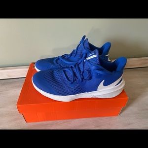 NEW Nike Women's Court HyperSpeed Court Shoe Royal Blue Size 10